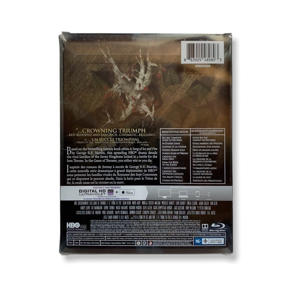 Game of Thrones: Season 1 Limited Edition Steelbook Blu-ray - Picture 4 of 5